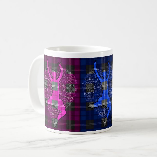 De Café Caneca #7 do dançarino das montanhas (Frente Esquerda)