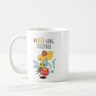 De Café Caneca Abelha Fofa - "Nós Bee-longecemos Juntos" "
