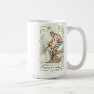 De Café Caneca abençoada da Virgem Maria