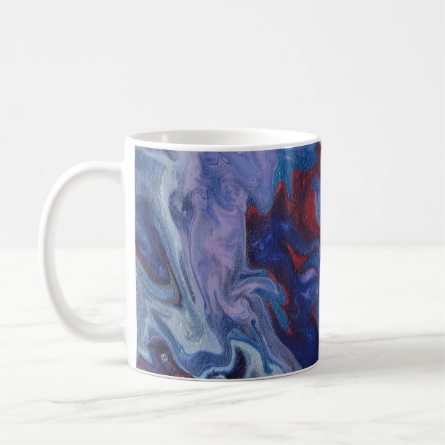 De Café Caneca Abstrata para Vape (Esquerda)