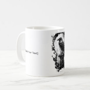 De Café Caneca Abyssal Gaze Heavy Metal Corvo Caveira