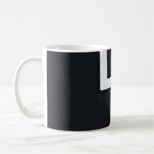 De Café Caneca Adesivo Monograma DD