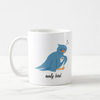 De Café Caneca adiantada do pássaro