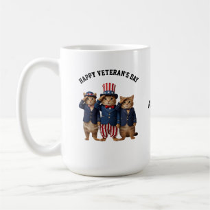 De Café Caneca Adorável do Dia do Veterano