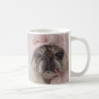 De Café Caneca adorável do Pug da neve por Pugs e por