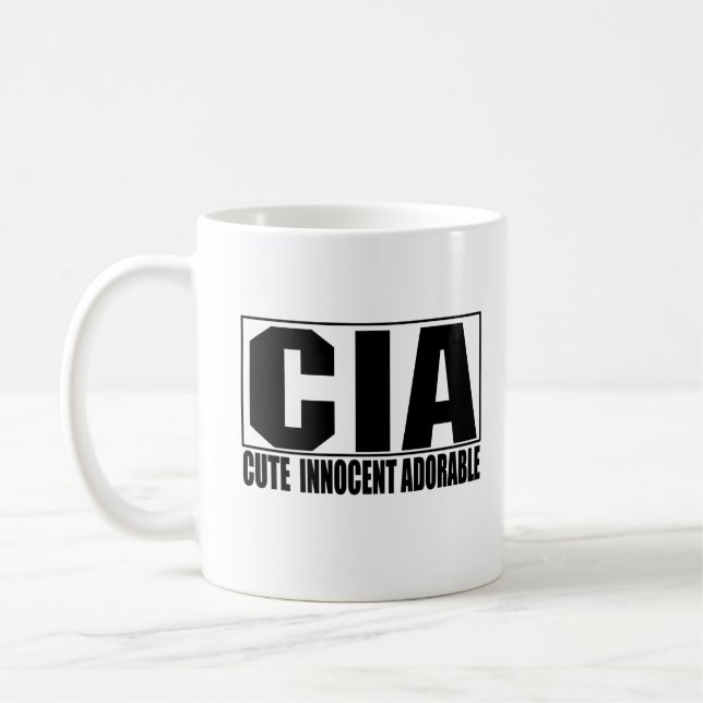 De Café Caneca adorável inocente bonito do CIA (Esquerda)