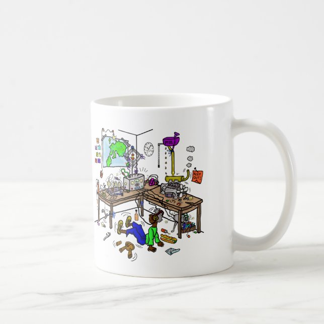 De Café Caneca African American Ham Crazy Brew Shack (Direita)