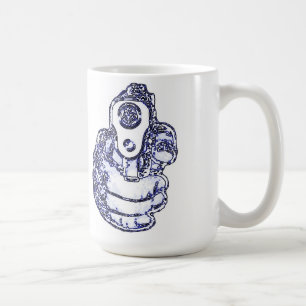 De Café Caneca aguçado da arma
