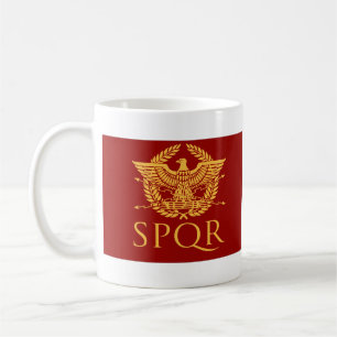 De Café Caneca Águia do Império Romano SPQR