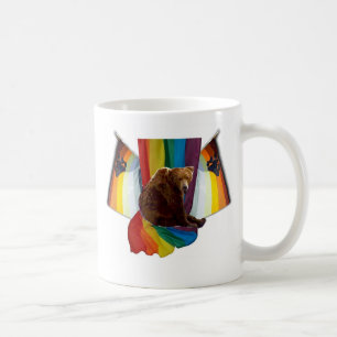 De Café Caneca alegre do orgulho do urso