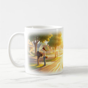 De Café Caneca Alegria Matinal do Girassol Esperança Radia