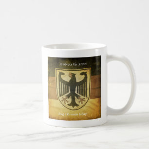 De Café Caneca alemão da bandeira