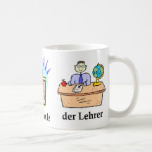 Caneca alemão da escola