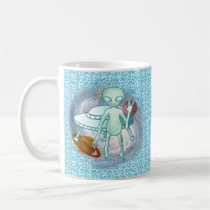 De Café Caneca Alien Invader