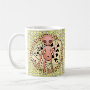 De Café Caneca Alien Poker