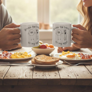 De Café Caneca Alma Gêmea Foodie Divertida   Bacon & Ovos 