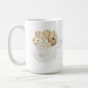 De Café CANECA ALTA BRANCA BISCOTTI + Inicial
