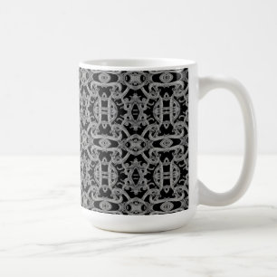 DE CAFÉ CANECA ALTA BRANCA GÓTICA