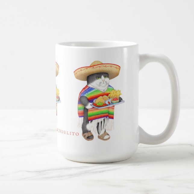 De Café Caneca Alta Clássica Branca WENDELITO (Direita)