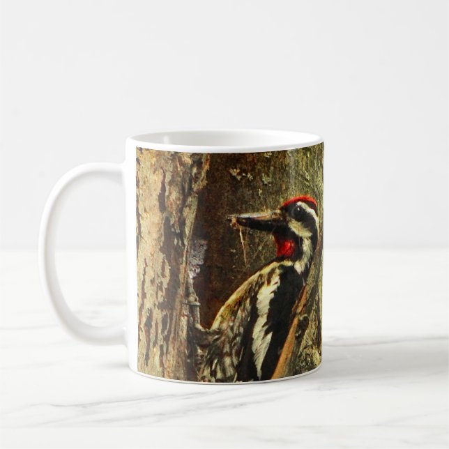 De Café caneca Amarelo-inchada do Sapsucker (Esquerda)