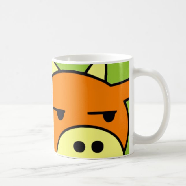 De Café Caneca amarga da vaca (Direita)