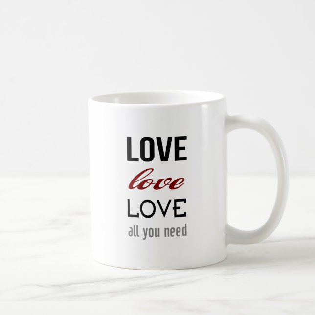 De Café Caneca Amor Amor Amor (Direita)