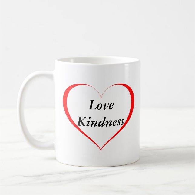 De Café Caneca Amor Bondade (Esquerda)