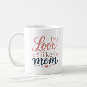 De Café Caneca Amor Como a Mamãe Presente Dia das Mães Par
