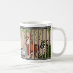 DE CAFÉ CANECA - ANIMAIS DO JARDIM ZOOLÓGICO - DEPOSITÁR