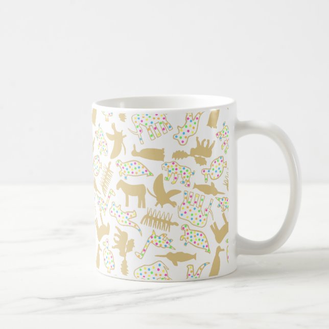 De Café Caneca animal extinto dos biscoitos (Direita)