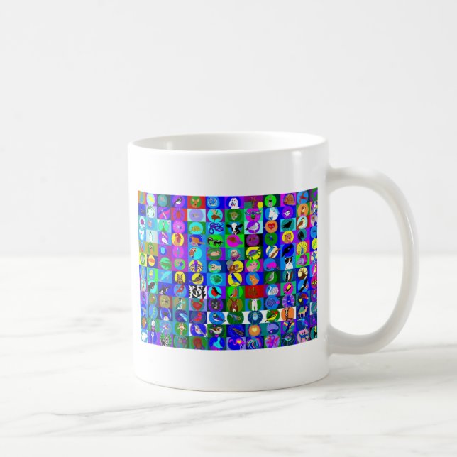De Café Caneca animal sagrado das canções (Direita)
