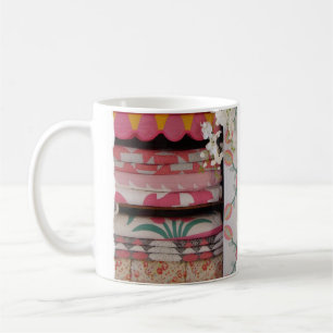 De Café Caneca antiga da edredão - toxicómano da edredã