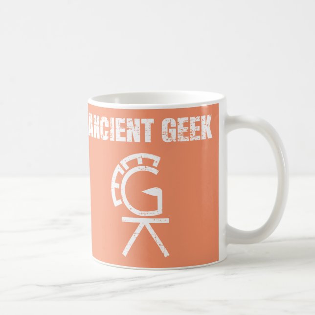 De Café Caneca antiga do quebra-cabeça do geek (Direita)