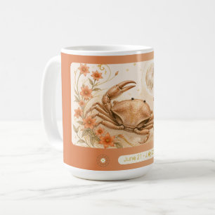 De Café Caneca Art Nouveau Pimpernel Câncer