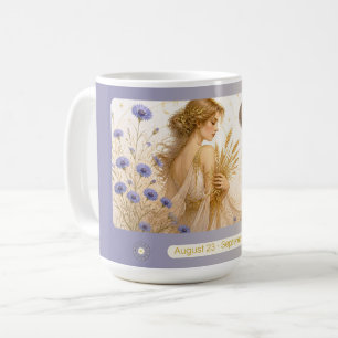 De Café Caneca Art Nouveau Virgo Cornflower