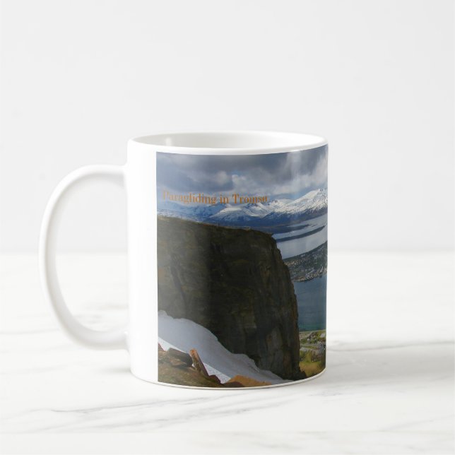 De Café Caneca ártica do penhasco dos Paragliders (Esquerda)