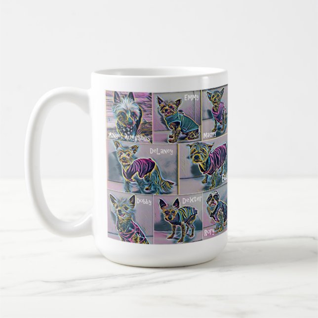 De Café Caneca artística da equipa ideal poderosa (Esquerda)