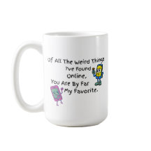 Caneca As Coisas Mais Estranhas