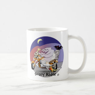 De Café Caneca assustador do © do cavaleiro