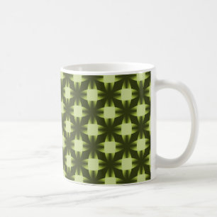De Café Caneca audaz dos discos, verde azeitona