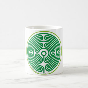 De Café caneca august do labirinto do eco