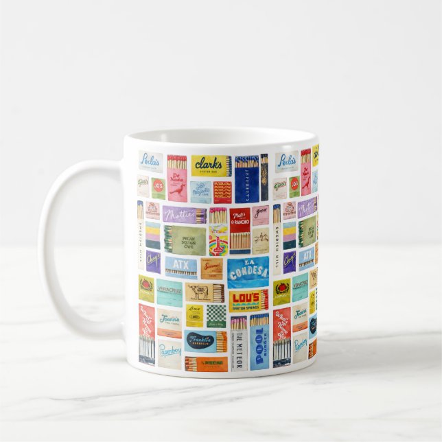 De Café Caneca Austin Matchbook (Esquerda)
