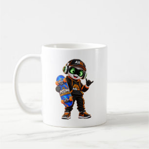De Café Caneca - Axel Cyber Skater Robot - Universo ASW