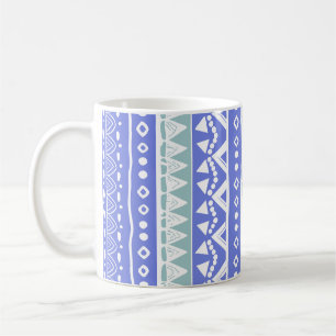 De Café caneca azul