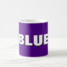 Caneca AZUL – Calma, Fria & Cafeinada 