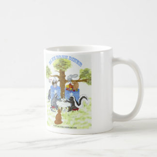 De Café Caneca azul do comensal do cilindro