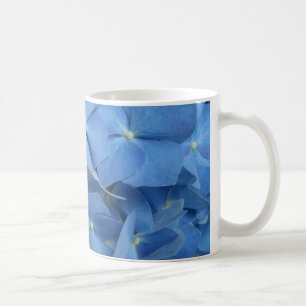 De Café Caneca azul do Hydrangea