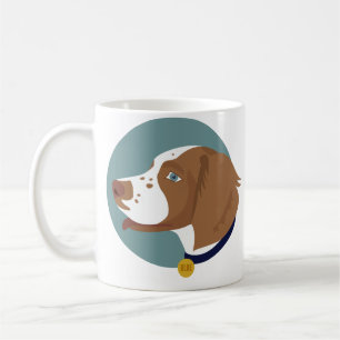 De Café Caneca azul & zero