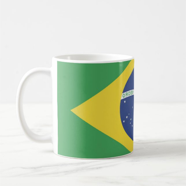 De Café Caneca Bandeira Brasil (Esquerda)