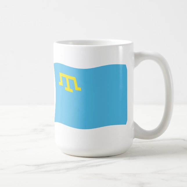 De Café Caneca Bandeira dos Tártaros da Crimeia (Direita)